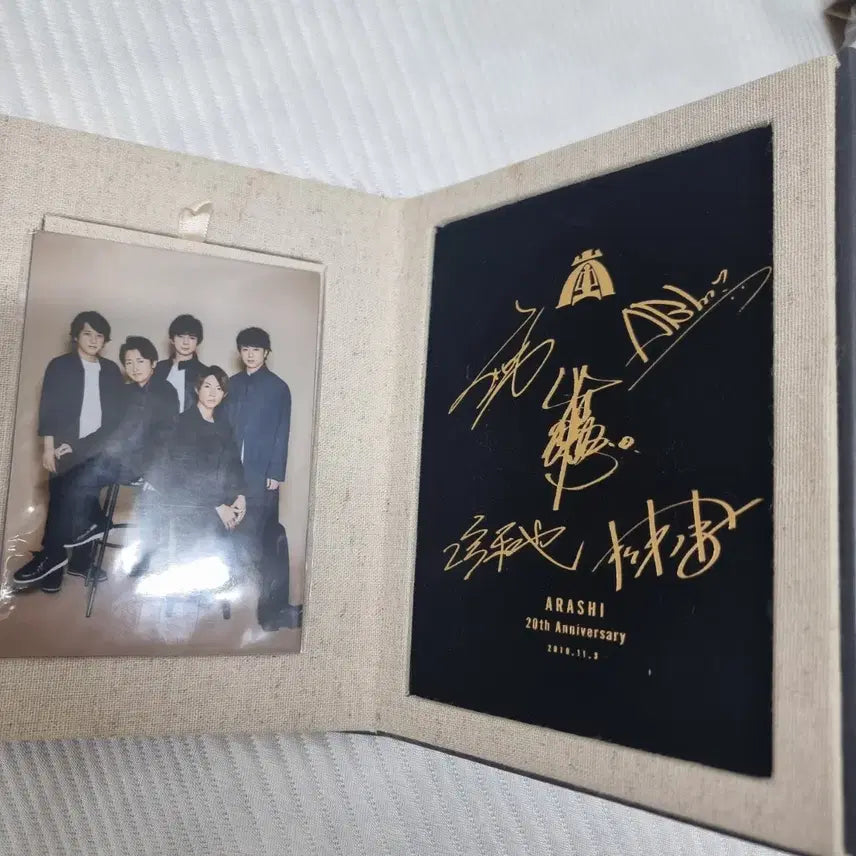 [BUNJANG] Arashi 20th Anniversary FC Limited Photo Frame / Arashi 아라시 20주년 fc 특전