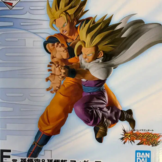 [BUNJANG] Dragon Ball Spectacle Battle Ichiban Kuji E Prize Son Goku &amp; Son Gohan Figure (Sealed) / 미개봉 택포20)드래곤볼 스펙타클 배틀 제일복권 E상 손오공&amp;손오반 피규어