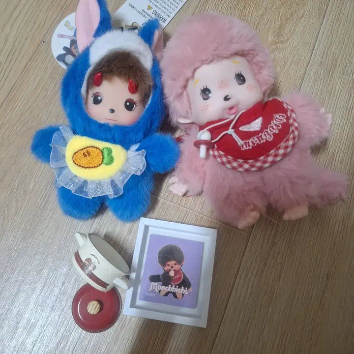 [BUNJANG] Monchhichi 4-Figure Bundle Set / 몬치치 4종 일괄