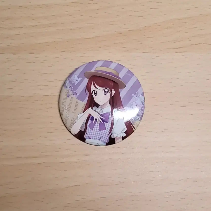 [BUNJANG] Aikatsu! Purple Can Badge / 아이엠스타 아이카츠 보라 캔뱃지