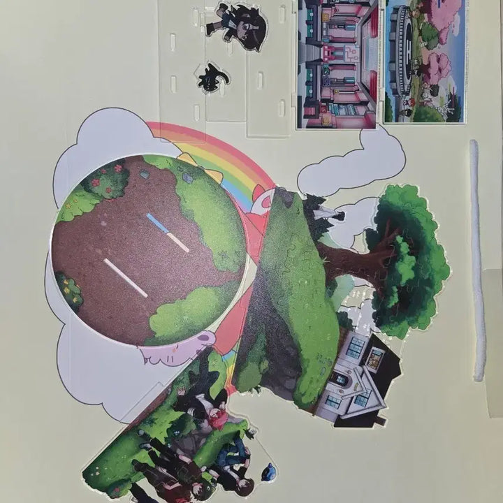 [BUNJANG]  잠뜰 Pixel Art Acrylic Stand Bundle Set / 잠뜰 픽셀리 아크릴 일괄 판매