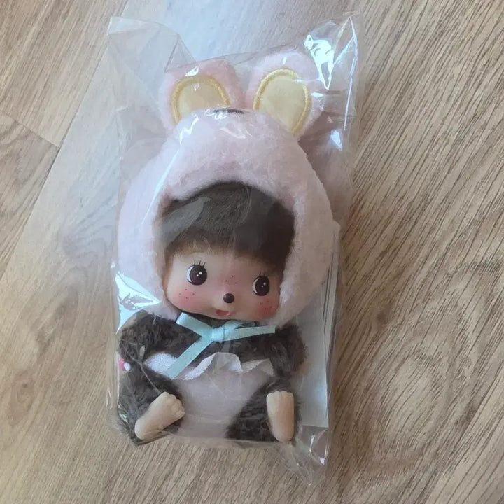 [BUNJANG] Monchhichi Animal Babycchi SS Rabbit Plush Toy / 몬치치 애니멀 베비치치 ss래빗