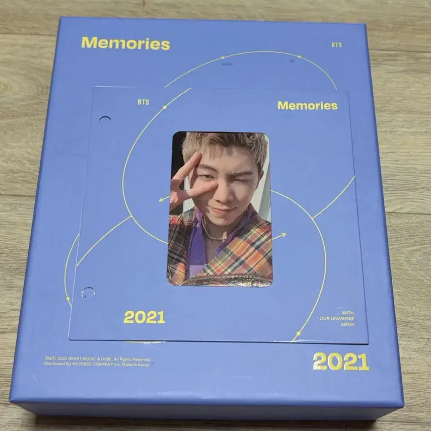[BUNJANG] BTS RM (Kim Namjoon) Memories 2021 Photocard / BTS 방탄소년단 메모리즈 2021 포카 RM 김남준