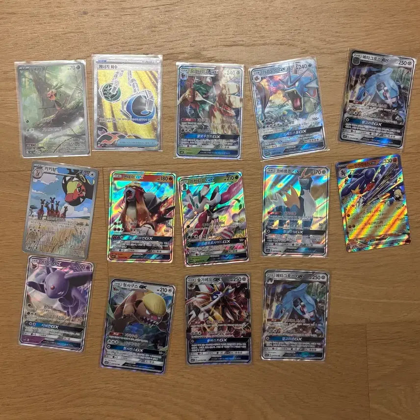 [BUNJANG] Pokemon GX Cards Bundle (14 Cards Total) / 포켓몬카드 GX 10장+4장 개별 판매