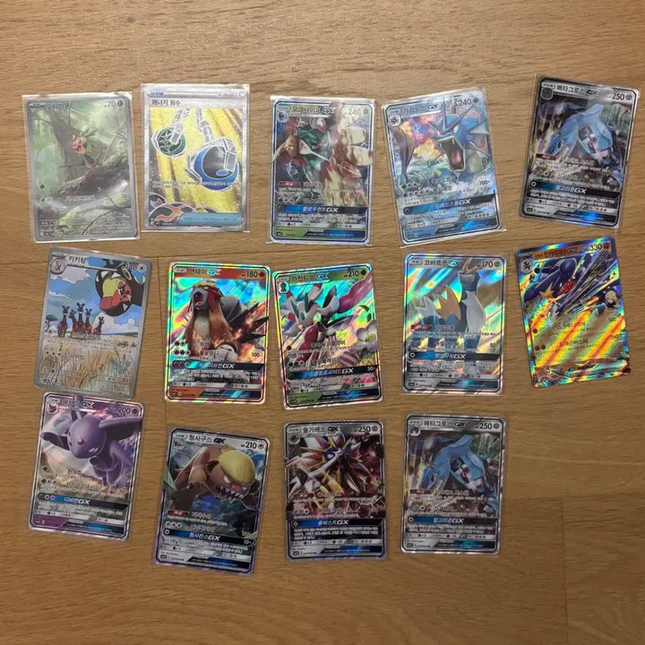 [BUNJANG] Pokemon GX Cards Bundle (14 Cards Total) / 포켓몬카드 GX 10장+4장 개별 판매