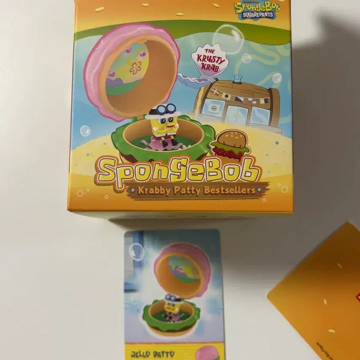 [BUNJANG] Pop Mart SpongeBob Krabby Patty Jelly Patty Figure / 팝마트 스폰지밥 크래비패티 젤리패티