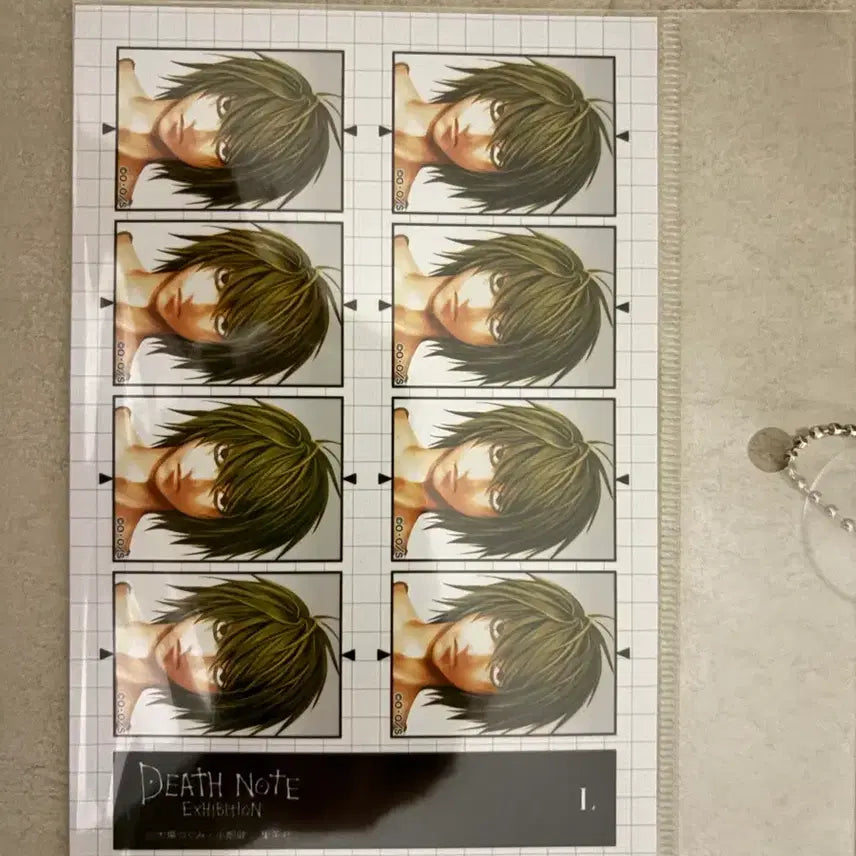 [BUNJANG] Death Note L Original Art Exhibition Official ID Photo / 데스노트 엘 원화전 공식 증명사진 미개봉