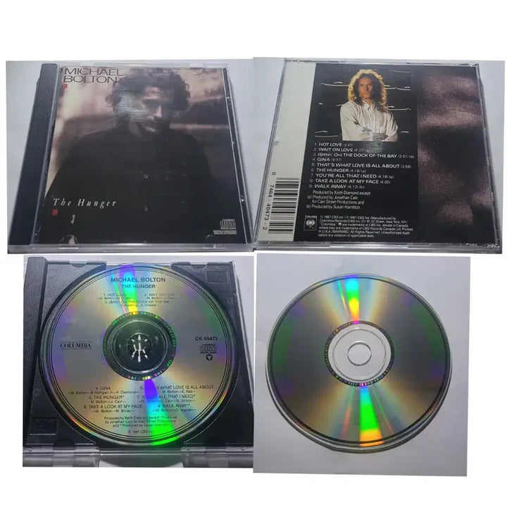 [BUNJANG] Bryan Adams Reckless &amp; Michael Bolton 1987 US CD Bundle Set / (일괄/가격 내렸음) 팝송 시디 2장 팔아요~