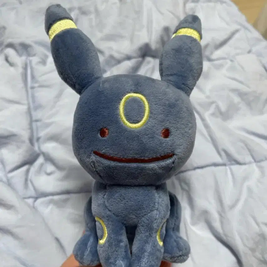 [BUNJANG] Pokemon Transform Ditto Umbreon Plush / [포켓몬스터] 변신 메타몽 블래키 인형