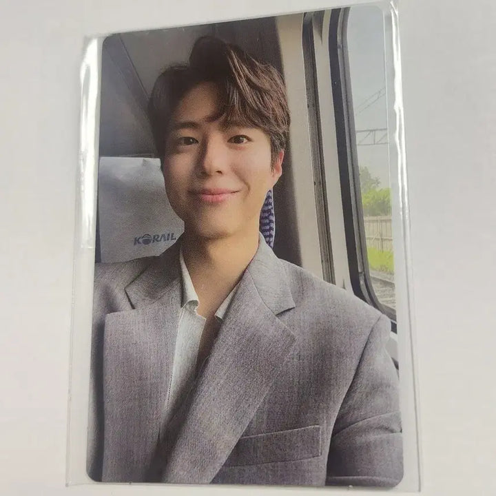 [BUNJANG] Park Bo Gum Raptop Pouch POB Photocard / 박보검 Raptop  Pouch 특전 포토카드