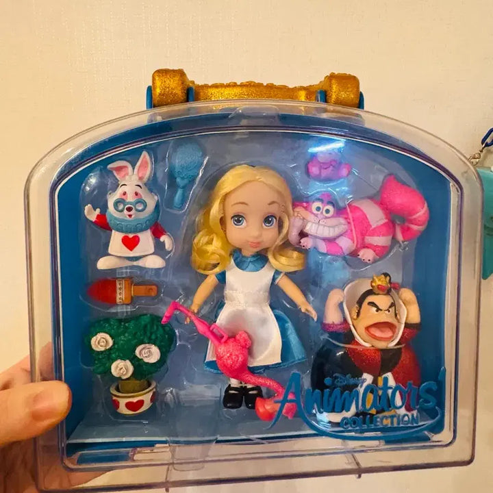 [BUNJANG] Disney Alice in Wonderland Mini Doll Figure Set / 새상품) 디즈니 이상한 나라의 앨리스 미니돌 피규어 세트