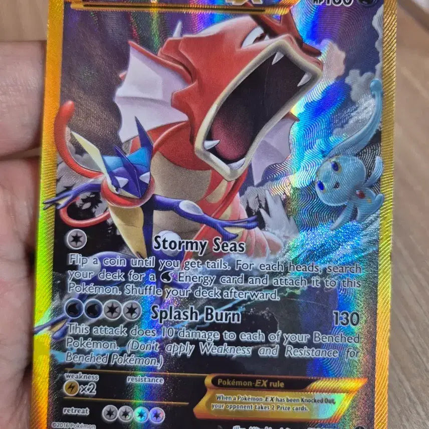 [BUNJANG] Pokemon Card North American Edition Gyarados EX 123/122 / 포켓몬 카드 북미판 갸라도스 EX 123/122
