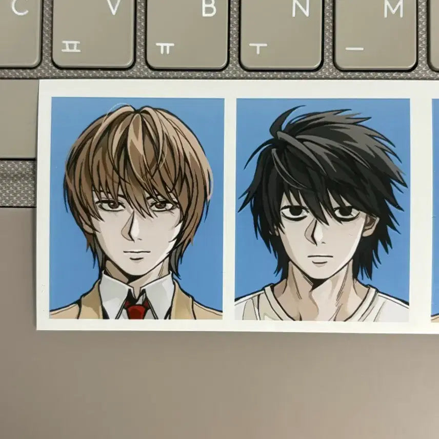 [BUNJANG] Death Note Light Yagami &amp; L Unofficial ID Photos / 데스노트 라이토 엘 비공식 증명사진