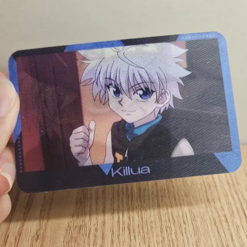 [BUNJANG] Hunter x Hunter Killua Lenticular Card / 헌터헌터 키르아 렌티큘러 팝니다!!