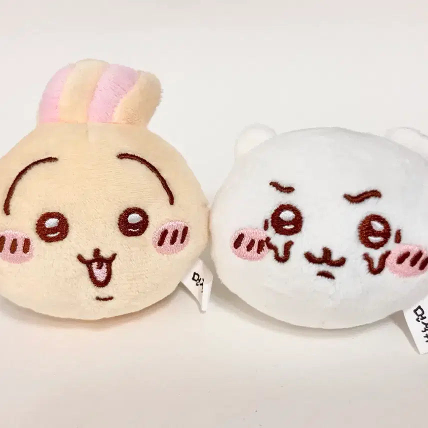 [BUNJANG] Chiikawa &amp; Usagi Mirror Keyring Set / 치이카와 거울 키링 (2개 다 드려요)