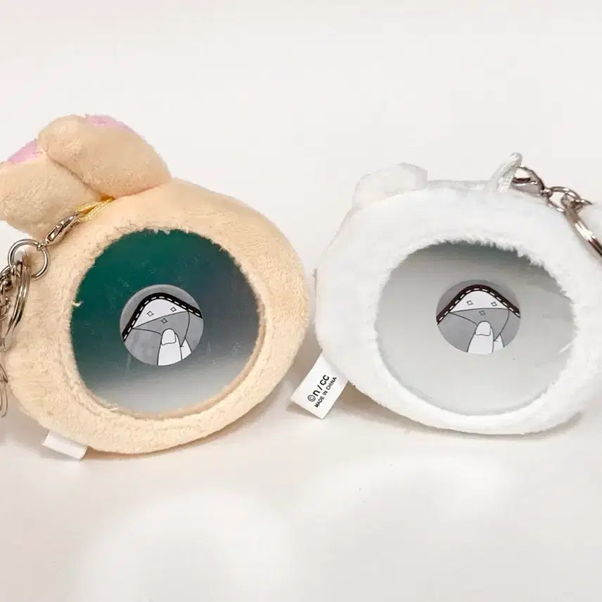 [BUNJANG] Chiikawa &amp; Usagi Mirror Keyring Set / 치이카와 거울 키링 (2개 다 드려요)
