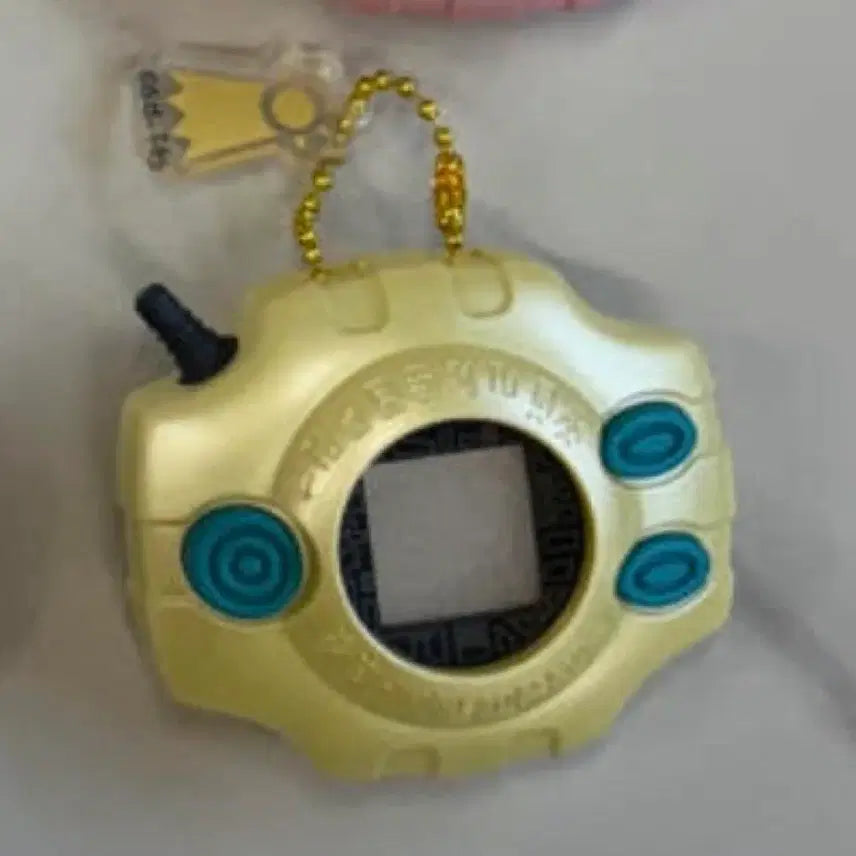 [BUNJANG] Digivice Keychain (Riki Color) - Box Opened, Vinyl Sealed / 급처 디지바이스 키링 희망 리키 비닐미개봉