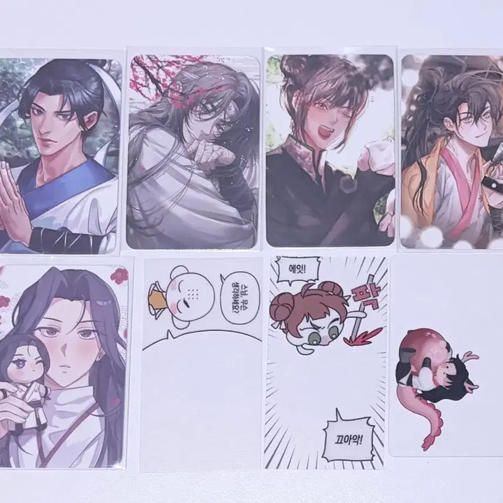 [BUNJANG] Volcanic Return 24-Piece Paper Postcard, Photo Strip, Photocard Bundle Set / 화산귀환 원가이하 24장 지류 엽서 프박 포토카드 일괄