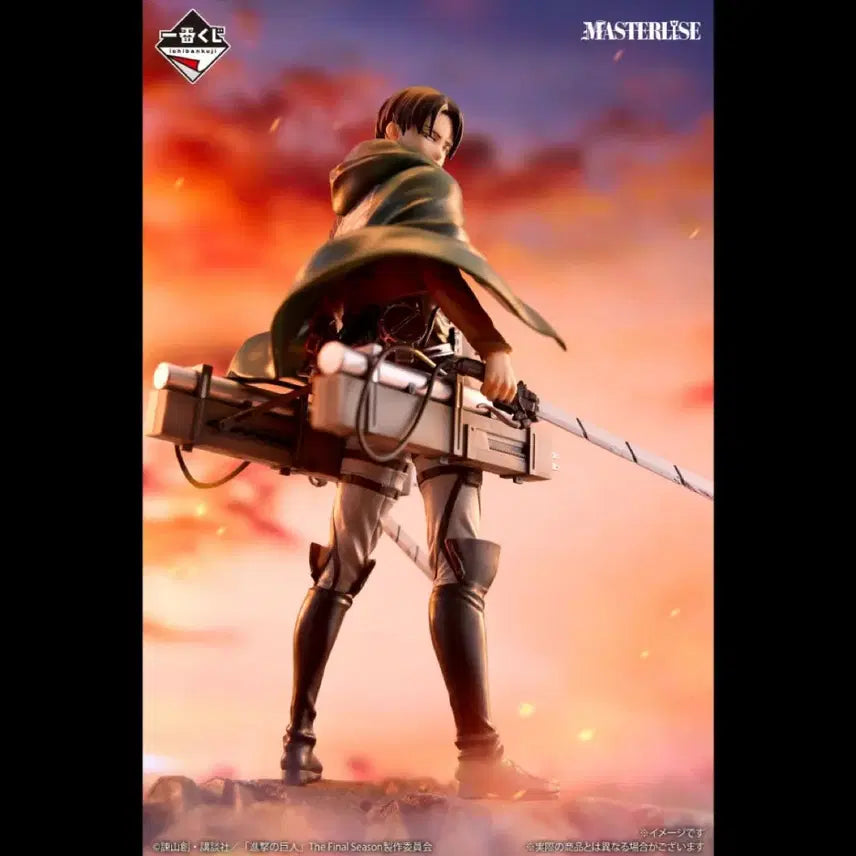 [BUNJANG] Attack on Titan Levi B Prize Ichiban Shojo Figure (Sealed) / 미개봉)제일복권 진격의거인 짐승의 거인은 내가 처리한다 리바이 B상