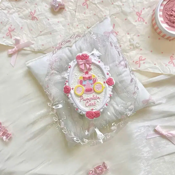 [BUNJANG] Snow Globe Castle Vase Jang Won Young Handmade Malangi / 스노우볼 성 꽃병 말랑이 장원영 말랑이 수제말랑이 슬랑이