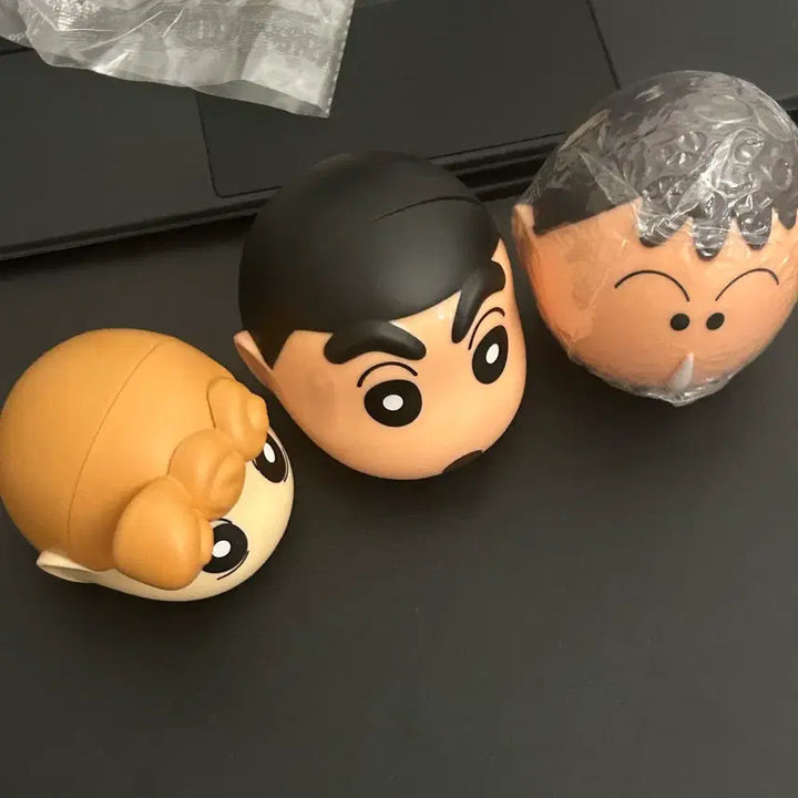 [BUNJANG] Crayon Shin-chan Craftholic Big Gachapon Set (3 Types) / 짱구 카푸카라 3탄 짱구 빅 가챠 3종 일괄