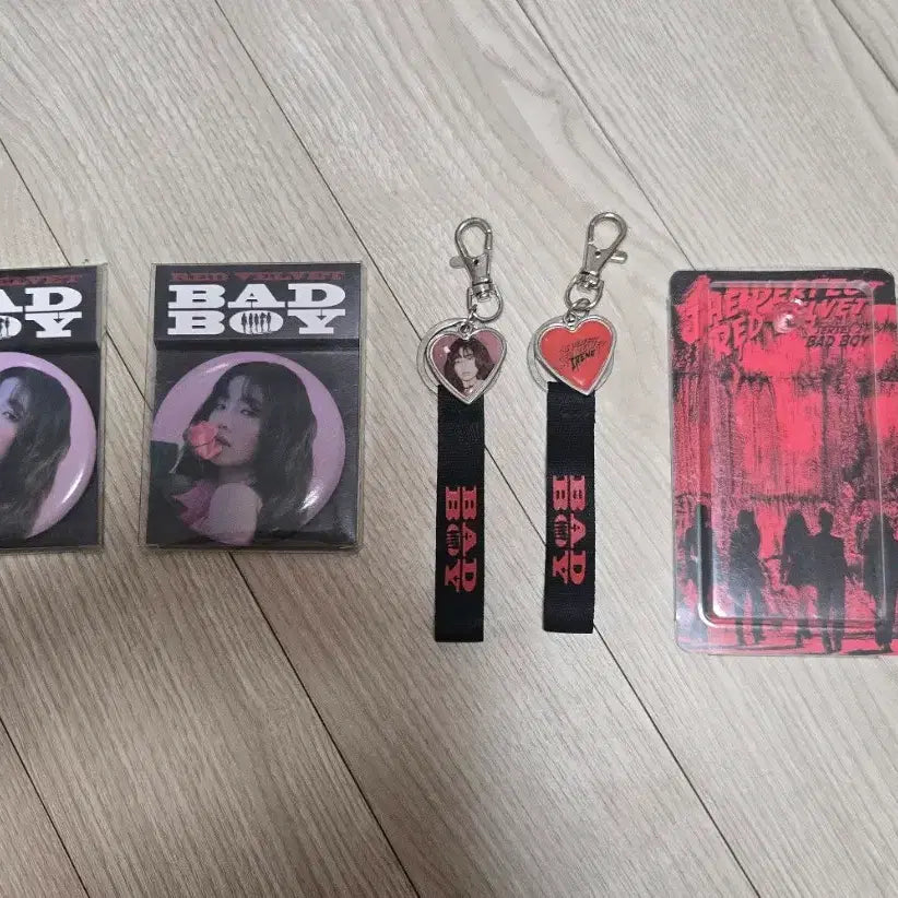 [BUNJANG] Red Velvet Irene Bad Boy MD Keychain Mirror Bundle Set / 아이린 배드보이 엠디 키링 거울 일괄