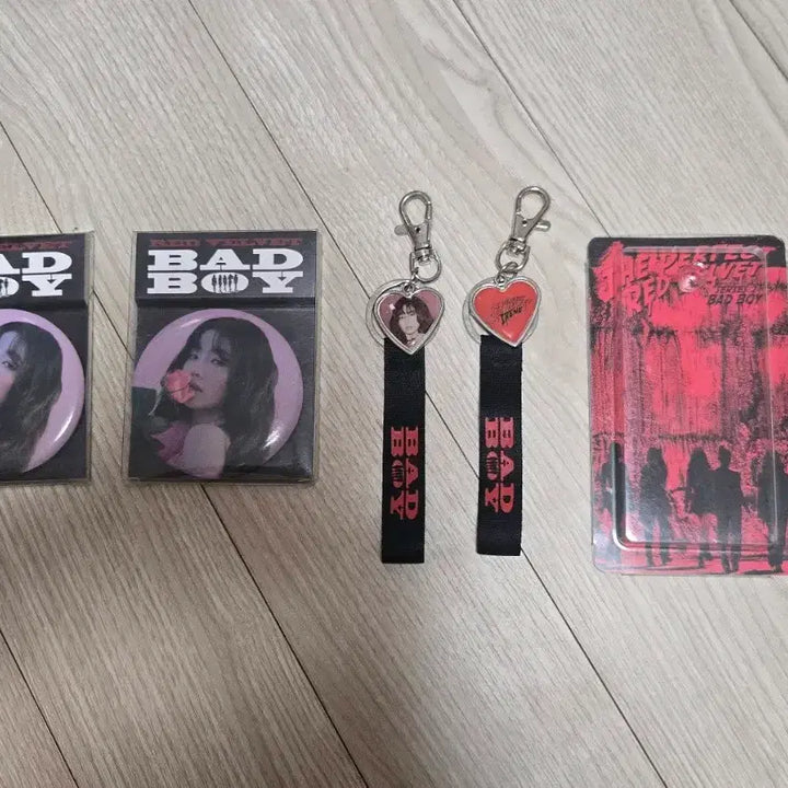 [BUNJANG] Red Velvet Irene Bad Boy MD Keychain Mirror Bundle Set / 아이린 배드보이 엠디 키링 거울 일괄