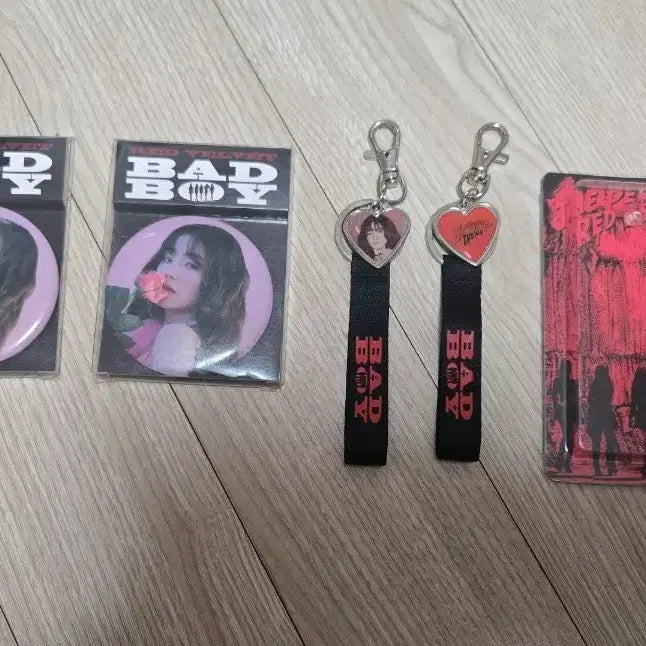 [BUNJANG] Red Velvet Irene Bad Boy MD Keychain Mirror Bundle Set / 아이린 배드보이 엠디 키링 거울 일괄