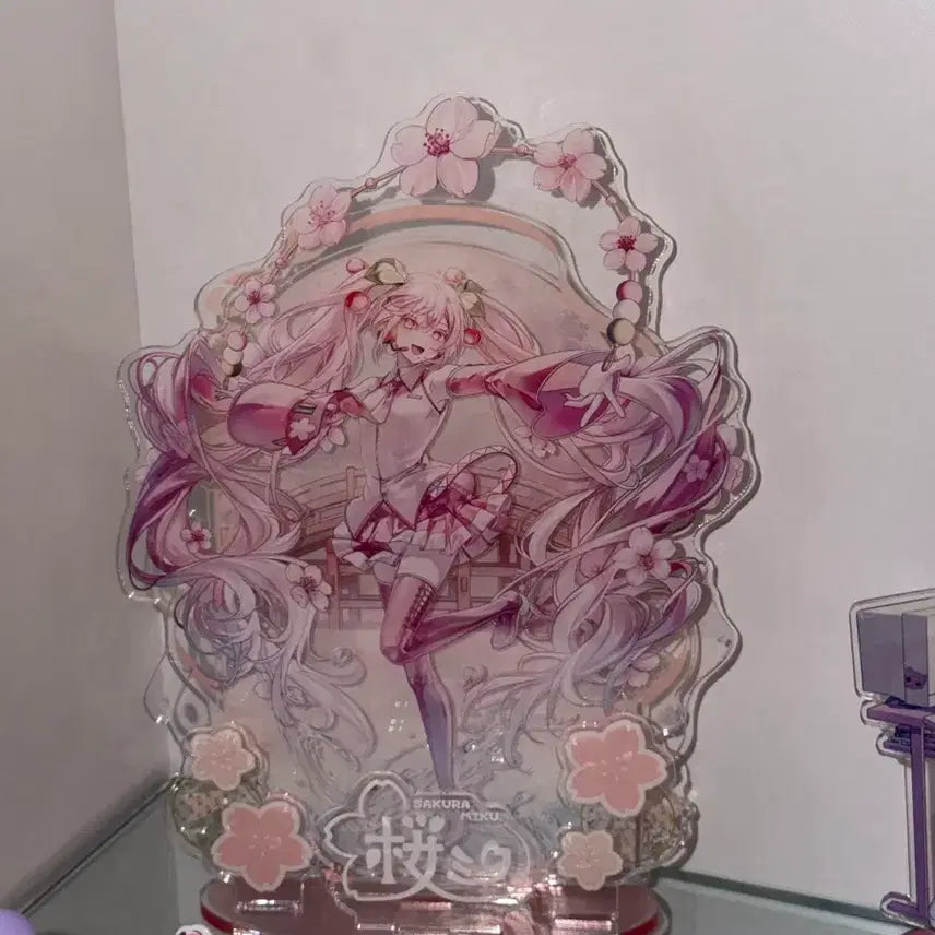 [BUNJANG] Sakura Miku Acrylic Figure / 사쿠라 미쿠 아크릴 피규어(가격내림)