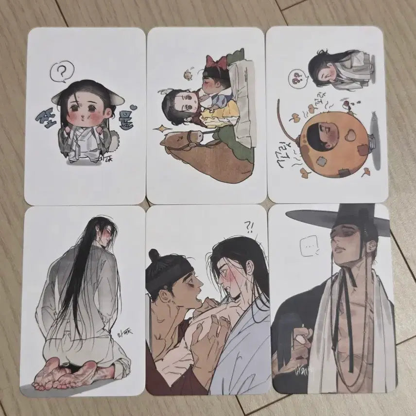 [BUNJANG] The Records of Yeon 6 Photocard Bundle Set / 연의 기록 포카 6종 일괄