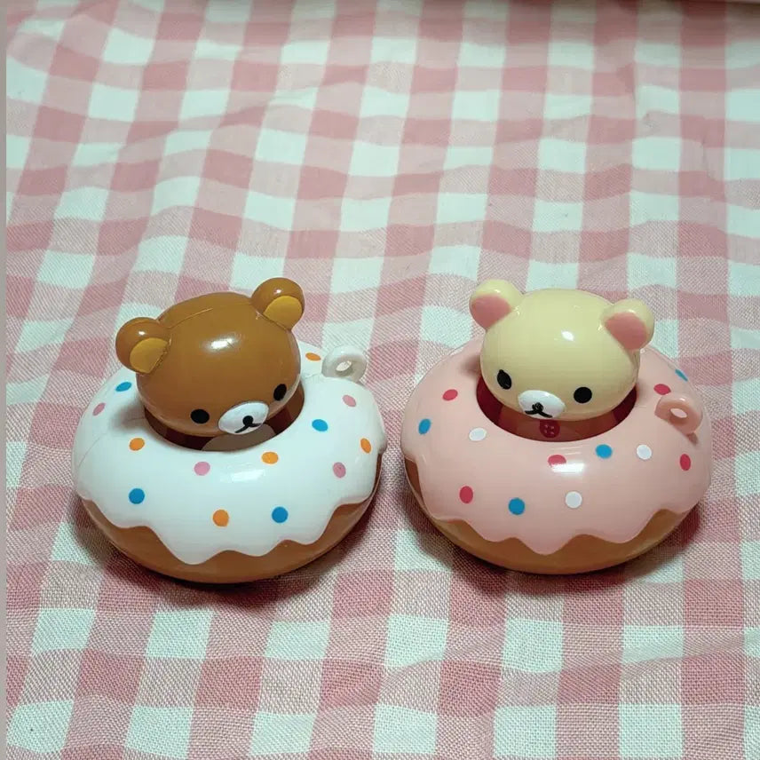 [BUNJANG] Rilakkuma Korilakkuma Donut Dangling Charm Bundle Set / 고전 희귀 리락쿠마 코리락쿠마 도넛 달랑이 일괄