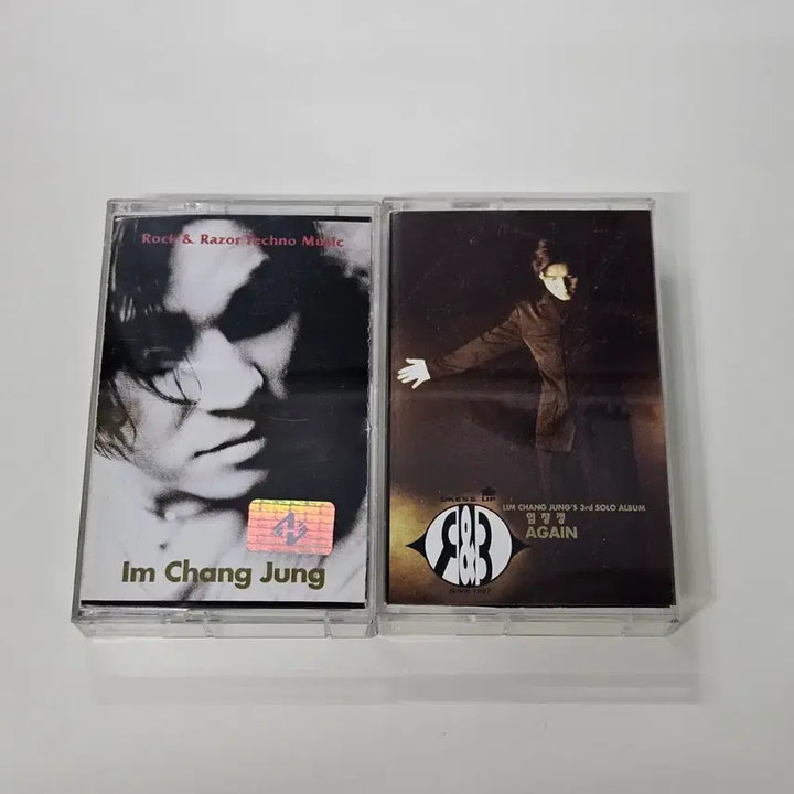 [BUNJANG] Im Chang Jung 1st &amp; 3rd Album Cassette Tape Bundle Set / 임창정 1집 3집 카세트 테이프 2개 일괄