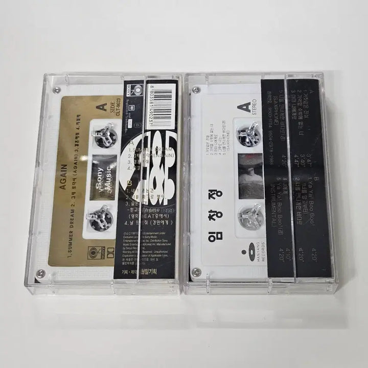 [BUNJANG] Im Chang Jung 1st &amp; 3rd Album Cassette Tape Bundle Set / 임창정 1집 3집 카세트 테이프 2개 일괄