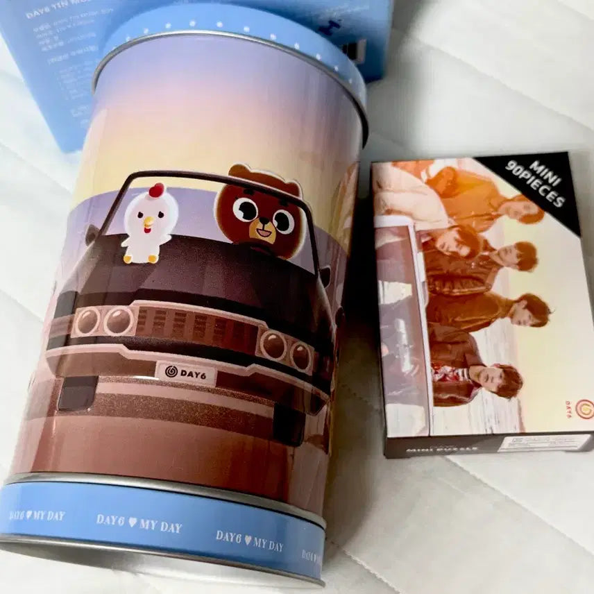 [BUNJANG] Day6 Tin Music Box Music Box Puzzle / 데이식스 틴 뮤직박스 오르골 퍼즐