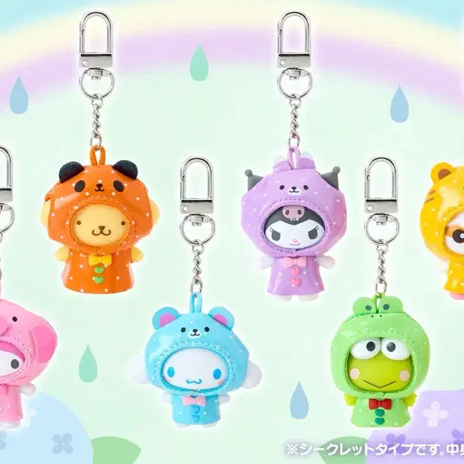 [BUNJANG] Sanrio Chibitomo Rainy Day Collection Set (Excluding Kitty) / 산리오 치비토모 우비 키티제외 풀박스