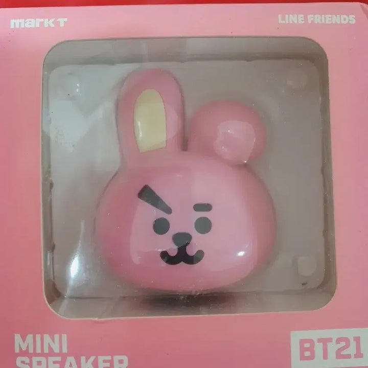 [BUNJANG] BT21 Jungkook COOKY Mini Speaker Pink / BT21 미니 스피커  BTS정국 캐릭 쿠키