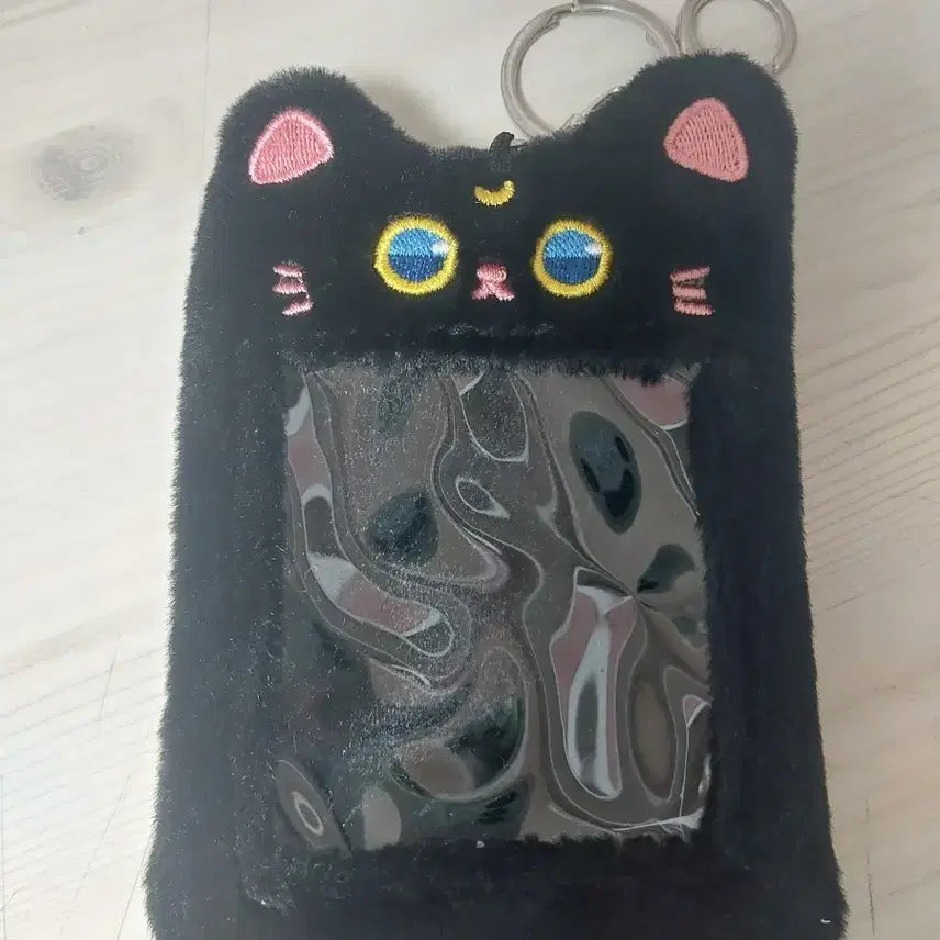 [BUNJANG] Sailor Moon Cat Fur Photocard Holder / 세일러문 고양이 털 포카 홀더