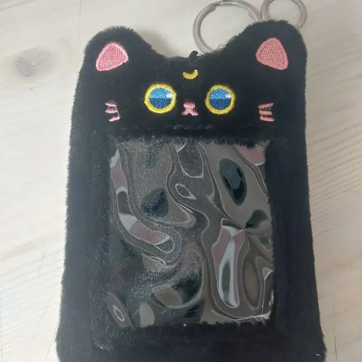 [BUNJANG] Sailor Moon Cat Fur Photocard Holder / 세일러문 고양이 털 포카 홀더