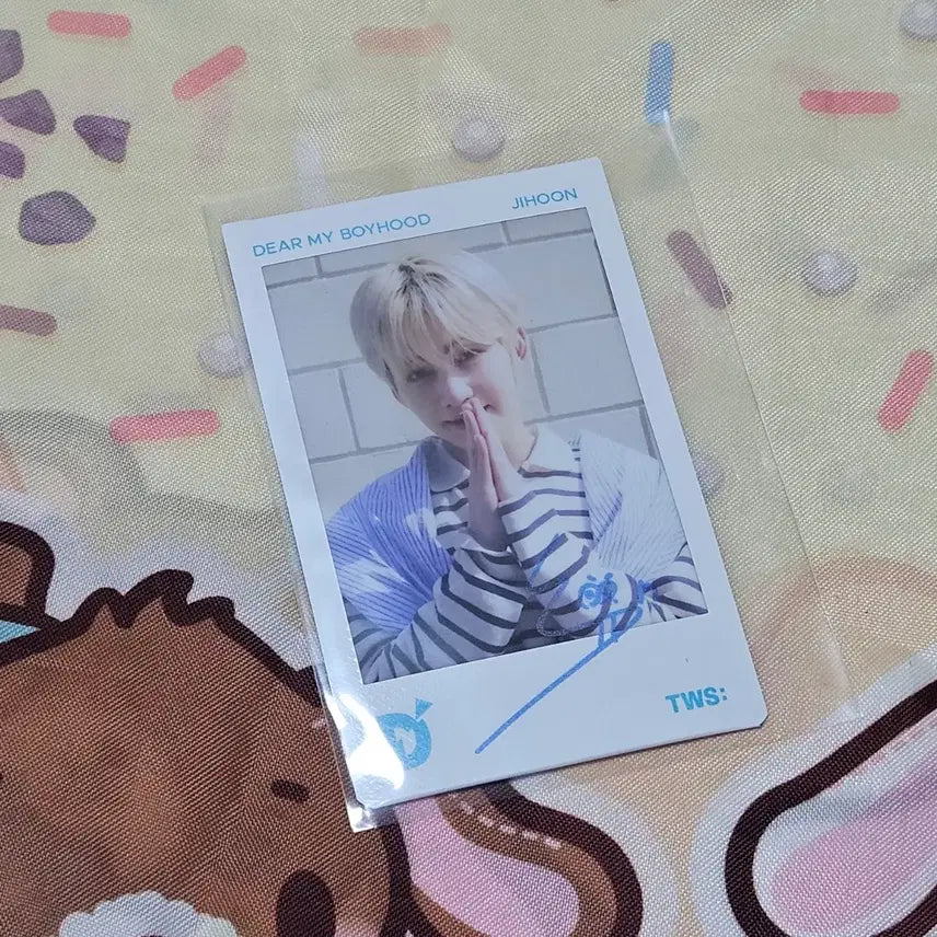 [BUNJANG] TWS DICON POPUP Tokyo Polaroid Jihoon / 투어스 디아이콘 팝업 도쿄 폴라로이드 지훈
