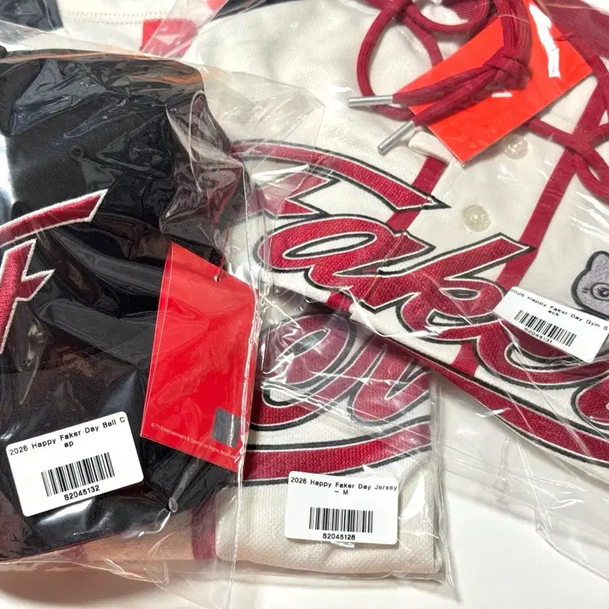 [BUNJANG] T1 Faker Birthday Jersey, Ball Cap, Gym Sack, Hat, Bag, Uniform (Size M) / [미개봉] 페이커 생일 굿즈 M 져지 볼캡 짐색 모자 가방 유니폼 티원