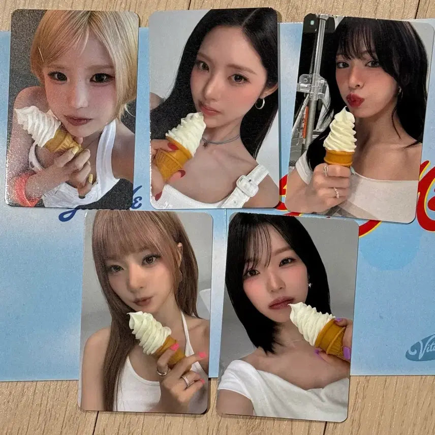 [BUNJANG] fromis_9 Music Core Fan Meeting Photocard Set &amp; Fan Gift Towel / 프로미스나인 음악중심 미팬 공방포카 세트 역조공 양도