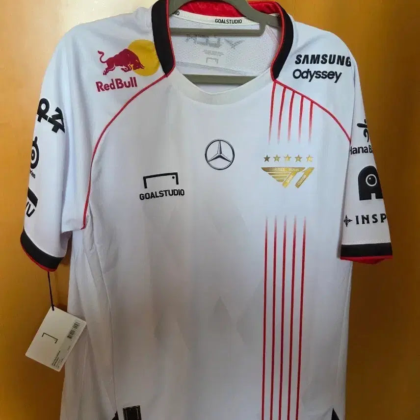 [BUNJANG] T1 2024 Worlds Championship Commemorative Jersey (Zeus, Oner, Faker, Gumayusi, Keria) / T1 제오페구케 2024 월즈 우승 기념 유니폼