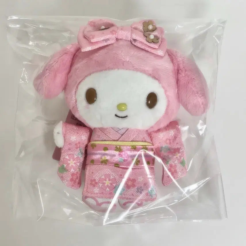 [BUNJANG] My Melody Kimono Mascot Doll Keychain / 마이멜로디 기모노 마스코트 인형 키링
