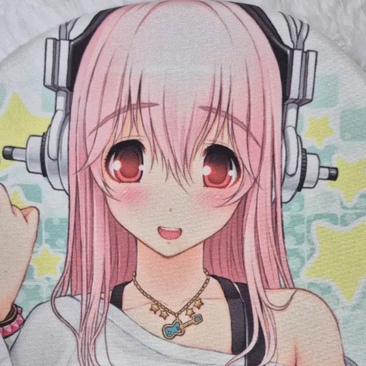 [BUNJANG] Super Sonico 3D Mousepad / 급처) 슈퍼소니코 마우스패드 3D 미소녀 방꾸템