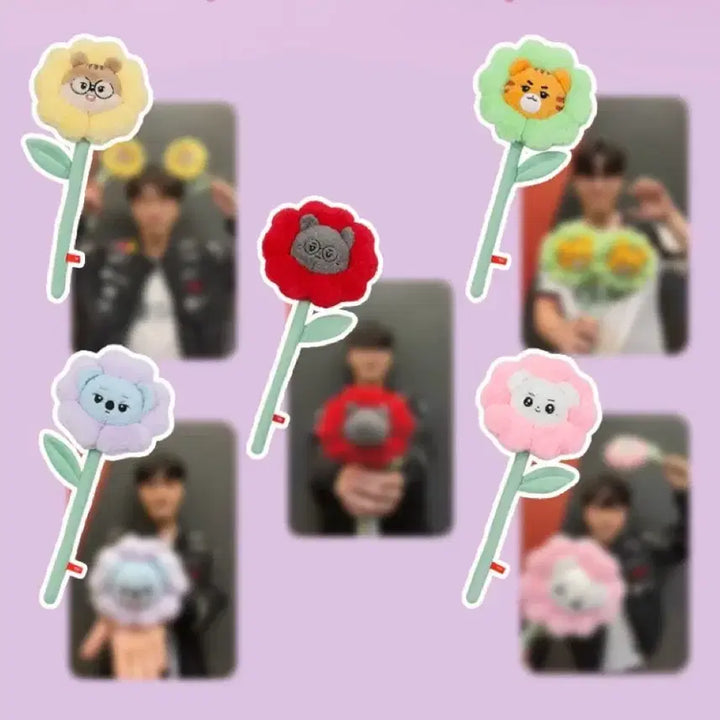 [BUNJANG] T1 Doran Flower Plush Doll / [미개봉] 도란 꽃 플라워 플러시 인형 애니멀 프렌즈 다람쥐 티원 T1 Doran