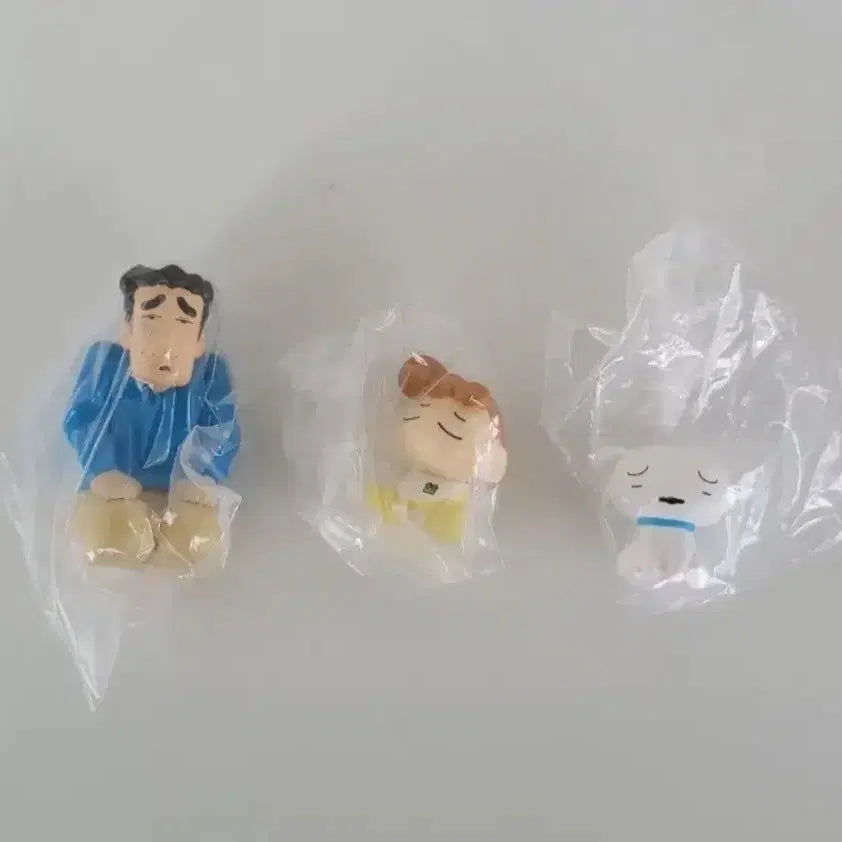 [BUNJANG] Crayon Shin-chan 3-Figure Set / 짱구 피규어 3종 세트