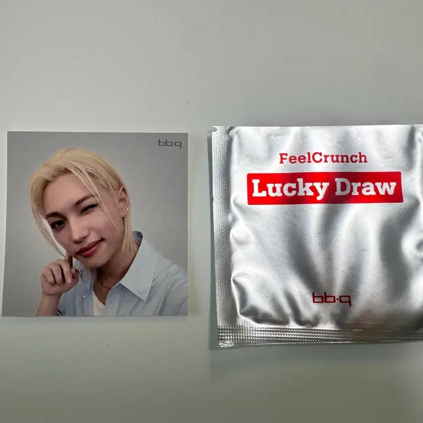 [BUNJANG] Stray Kids Felix BBQ Pilkkyung Lucky Draw Photocard / 스트레이키즈 스키즈 필릭스 비비큐 BBQ 필크런치  럭키드로우