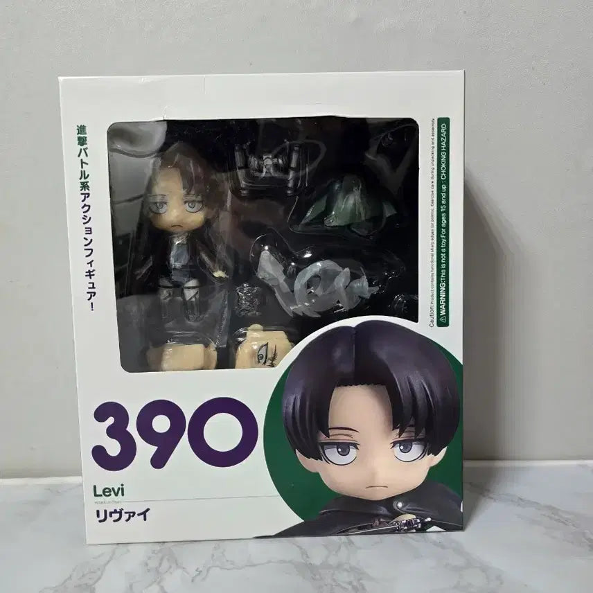 [BUNJANG] Attack on Titan Levi Action Figure 390 / 진격의거인 리바이 액션 피규어 390