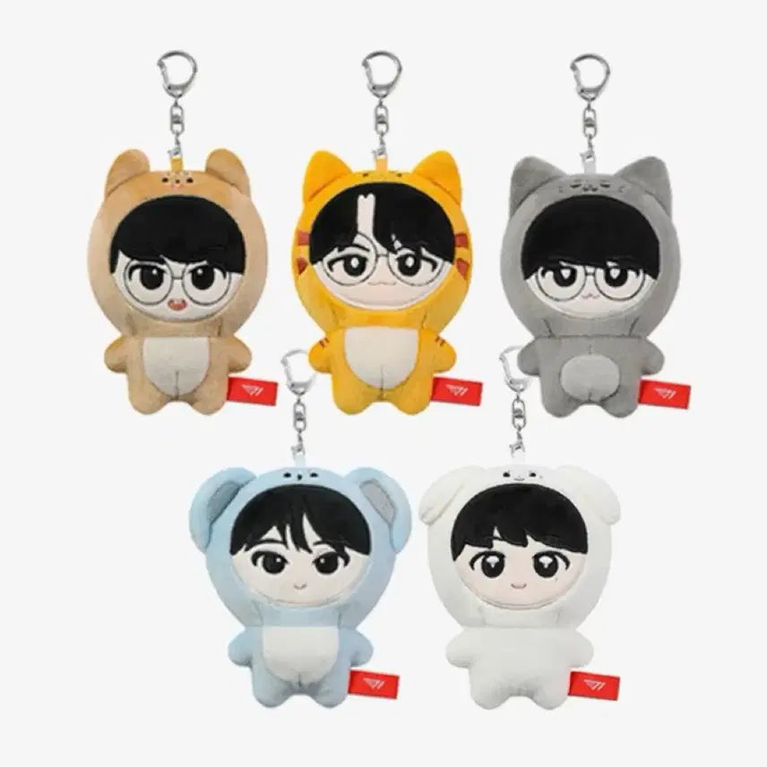 [BUNJANG] T1 Doran Squirrel Plush Keychain / [미개봉] 도란 인형 코스튬 미니 프렌즈 플러시 키체인 키링 다람쥐 티원 T1 Doran
