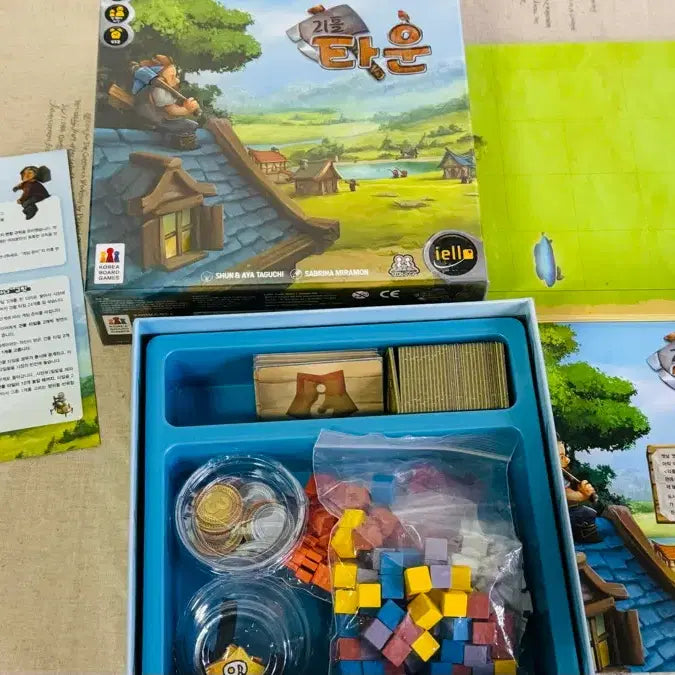 [BUNJANG] Little Town Board Game Full Box / 보드게임 리틀타운 풀박스